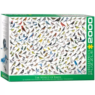 Eurographics Puzzle 2000 The World of Birds 8220-0821 - - Puzzle - miniaturka - grafika 1