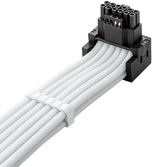 CableMod C-Series Pro Anschlusskabel - Variante A, 90, 16-Pin zu 4x8-Pin PCIe, wei