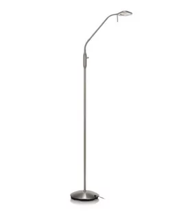 Markslojd Hudson 105581 lampa stojąca podłogowa 1x6W LED srebrna - Lampy stojące - miniaturka - grafika 1