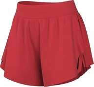 Spodenki damskie - Nike Aeroswift szorty do biegania ADV, z technologią Dri-Fit, zintegrowane slipy i średnio-wysoki ściągacz dla kobiet, Lt Crimson/Black, FN2328-696, XL - miniaturka - grafika 1