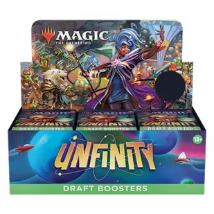 Magic The Gathering: Unfinity Draft Booster box (36 sztuk) - Czasopisma - miniaturka - grafika 1