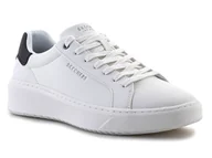 Buty sportowe męskie - Skechers Court Break - Suit Sneaker 183175-WHT - miniaturka - grafika 1