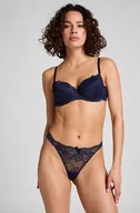 Majtki damskie - Hunkemöller Stringi Sully Niebieski - miniaturka - grafika 1