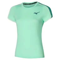 Koszulki sportowe damskie - Koszulka damska Mizuno Frontier Tee W Bay S - miniaturka - grafika 1