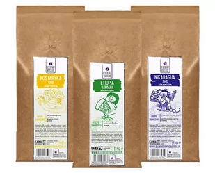 Zestaw kaw ziarnistych do espresso  3x1 kg - Kawa - miniaturka - grafika 1