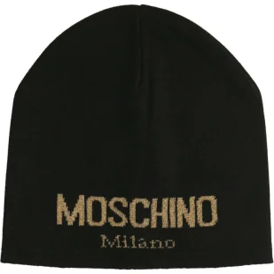 Moschino Czapka | z dodatkiem wełny - Czapki damskie - miniaturka - grafika 1