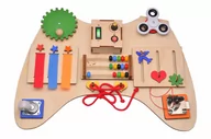 Zabawki interaktywne dla dzieci - Mała tablica - pad - manipulacyjna - rozmiar podróżny, przenośny. - miniaturka - grafika 1