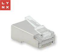 Pozostałe akcesoria sieciowe - LYNX konektor STP Cat5e, 30µ, 100ks LX-CON-CAT5E-STP-30 - miniaturka - grafika 1