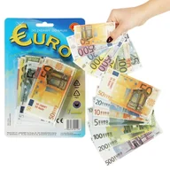 Zabawy w naśladowanie dorosłych - Alexander Euro Pieniądze Do Zabawy I Nauki Papierowe Banknoty Zabawkowe - miniaturka - grafika 1