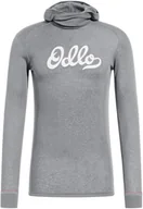 Pozostała odzież narciarska - Bluza termoaktywna męska Odlo Active Warm Originals BL Top Facemask LS - miniaturka - grafika 1