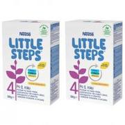 Mleko modyfikowane - Nestle Little Steps 4 Produkt na bazie mleka dla małych dzieci po 2. roku o smaku waniliowym Zestaw 2 x 500 g - miniaturka - grafika 1