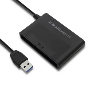Qoltec Adapter USB 3.0 do dysków HDD/SSD 2.5 cala SATA3 50644 - Obudowy i kieszenie na dyski twarde - miniaturka - grafika 2