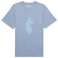 Koszulki sportowe męskie - Koszulka męska Cotopaxi Into the Pines T-Shirt Rozmiar: XL / Kolor: niebieski/szary - miniaturka - grafika 1