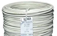 Przewody elektryczne - Bitner Przewód domofonowy BiTprotect 6x0,5mm 100m zamiennie do YTDY LA0052 - miniaturka - grafika 1