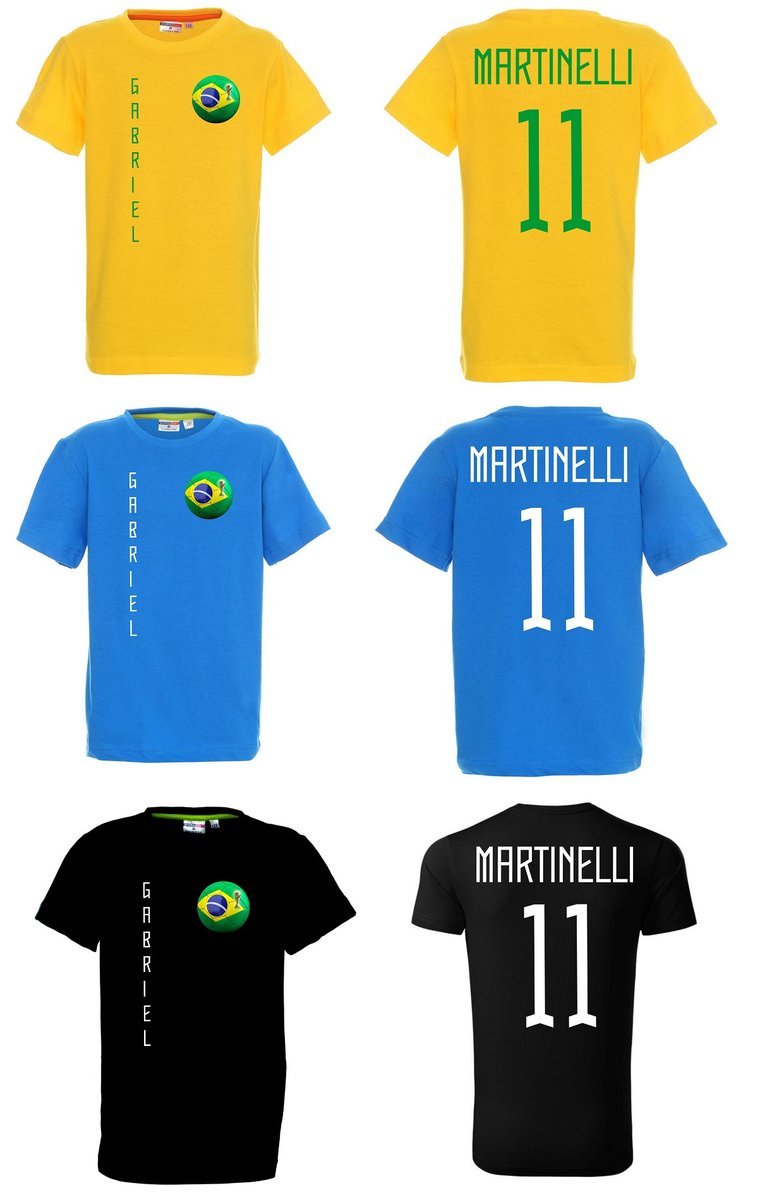 Koszulka BRAZYLIA MARTINELLI 11 Jr