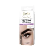 Akcesoria i kosmetyki do stylizacji brwi - Delia Cosmetics Eyebrow Expert żel zagęszczający brwi 1.0 Czarny 7 ml - miniaturka - grafika 1