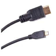 Kable - Lechpol Kabel HDMI Micro HDMI 1.8 m | Zamów z DOSTAWĄ JUTRO! - miniaturka - grafika 1