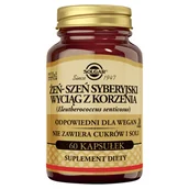 Układ nerwowy - SOLGAR POLSKA SP. Z O.O. Solgar Żeń-szeń Syberyjski wyciąg z korzenia 60 kapsułek 3514641 - miniaturka - grafika 1