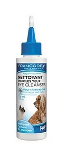 Francodex Płyn do oczu dla psów i kotów 125ml - Pielęgnacja uszu i oczu zwierząt - miniaturka - grafika 1