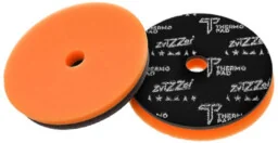 ZviZZer Thermo Allrounder Pad Orange - pomarańczowa gąbka polerska one step140/20/125mm - Akcesoria do mycia samochodu - miniaturka - grafika 1