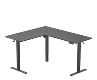 Biurka gamingowe - Silver Monkey Biurko elektryczne ECD-300 black - miniaturka - grafika 1