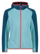 Bluzy damskie - CMP Kurtka polarowa w kolorze turkusowym - miniaturka - grafika 1