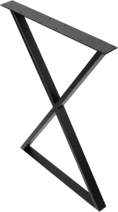 Noga do stołu Loft X 56 x 72 cm M czarna - Meble modułowe i akcesoria - miniaturka - grafika 1