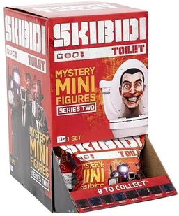 Skibidi Toilet - Tajemnicze mini figurki S2 MIX - Figurki dla dzieci - miniaturka - grafika 1