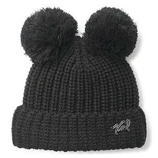 Karl Lagerfeld Paris Cozy Hat damska czapka z zimną pogodą, czarny, jeden rozmiar - Czapki damskie - miniaturka - grafika 1