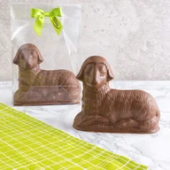 Czekolada - Duży baranek z czekolady - czekolada mleczna - miniaturka - grafika 1