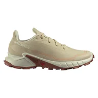 Buty sportowe damskie - Damskie Buty do biegania w terenie SALOMON ALPHACROSS 5 W L47460200 – Beżowy - miniaturka - grafika 1