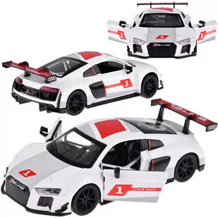 Auto metalowe sportowe Audi R8 LMS skala 1:32 samochodzik dźwięk światło - Samochody i pojazdy dla dzieci - miniaturka - grafika 1