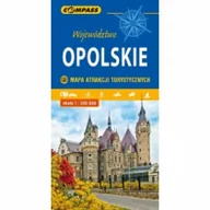 Książki podróżnicze - Wydawnictwo Compass Województwo Opolskie  Mapa Atrakcji Turystycznych - miniaturka - grafika 1