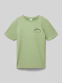 Koszulki dla chłopców - męski t-shirt o kroju regular fit z czystej bawełny - miniaturka - grafika 1