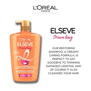L'Oréal Paris Elseve Dream Long Restoring Shampoo Szampon do włosów 1000 ml - Szampony do włosów - miniaturka - grafika 2