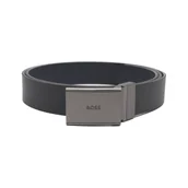 Paski - BOSS BLACK Skórzany dwustronny pasek Gemmy-Soft_Gb35 - miniaturka - grafika 1