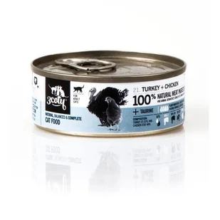 3Coty TURKEY + CHICKEN for Adult cats 80g - Mokra karma dla kotów - miniaturka - grafika 1