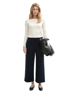 Tom Tailor Koszulka w kolorze kremowym - Koszulki i topy damskie - miniaturka - grafika 1