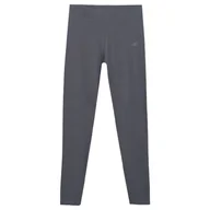Spodnie sportowe damskie - Damskie legginsy 4F Tights Cas F248 Rozmiar: XXL / Kolor: szary - miniaturka - grafika 1