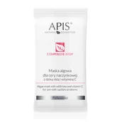 Maseczki do twarzy - Apis Professional Maska Algowa Couperose-Stop 20g AP5290 - miniaturka - grafika 1