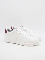 Trampki damskie - Bellucci Sneakersy w kolorze biało-czerwonym - miniaturka - grafika 1