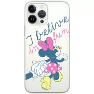 Etui i futerały do telefonów - Etui Disney dedykowane do Xiaomi MI 11 LITE 4G / MI 11 LITE 5G / 11 LITE 5G NE, wzór: Minnie 005 Etui częściowo przeźroczyste, oryginalne i oficjaln.. - miniaturka - grafika 1