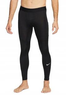 Nike Spodnie termiczne Pro, Czarne, r. S FB7952-010 - Spodnie sportowe męskie - miniaturka - grafika 1