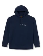 Bluzy męskie - Lee Męska bluza z kapturem, Emperor Navy, S - miniaturka - grafika 1