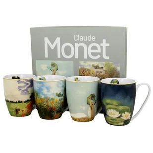 Zestaw 4 kubków Claude Monet 350 ml - Kubki - miniaturka - grafika 1