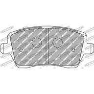 Klocki hamulcowe - Klocki hamulcowe - komplet FERODO RACING FCP1617R - miniaturka - grafika 1