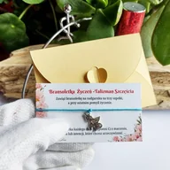 Bransoletki - JEDNOROŻEC UNICORN Bransoletka Życzeń Talizman Szczęścia/GiovanniDivine - miniaturka - grafika 1