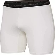 Spodenki męskie - hummel hummel Szorty męskie Hml First Performance Tight Shorts biały biały S 204504-9001 - miniaturka - grafika 1