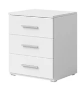 Szafki nocne - Szafka Nocna Beta 22 2S Biały - miniaturka - grafika 1