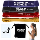 Gumy, taśmy, ekspandery - ZESTAW 4 GRUBYCH GUM TRENINGOWYCH TB1 - miniaturka - grafika 1